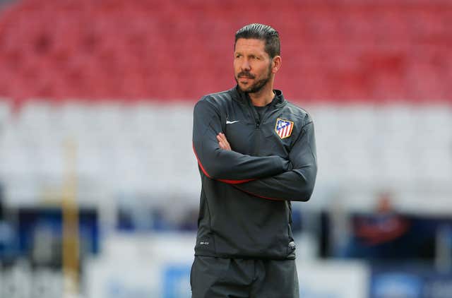 Simeone has been in charge of Atletico since 2011 (Nick Potts/PA).