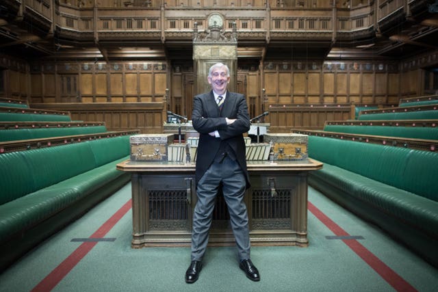 House of Commons Speaker Sir Lindsay Hoyle