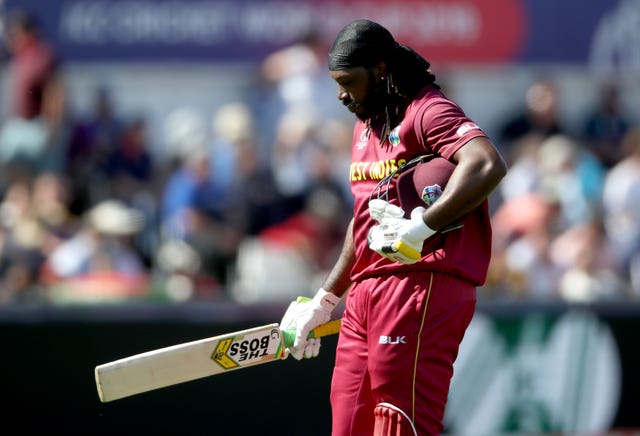 Chris Gayle is no longer in the picture for the West Indies (Owen Humphreys/PA)