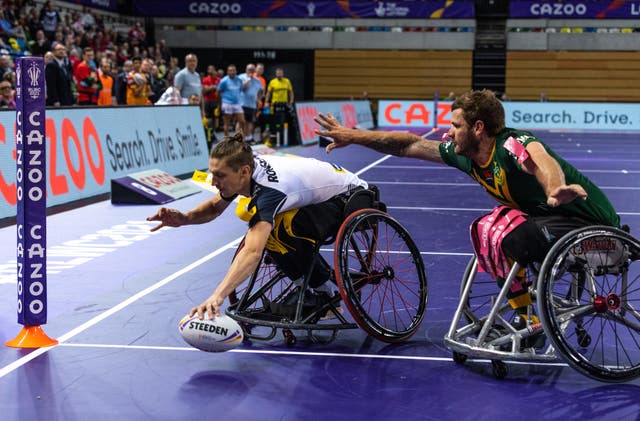 England v Australia – Wheelchair Rugby League World Cup – Group A – Copper Box Arena