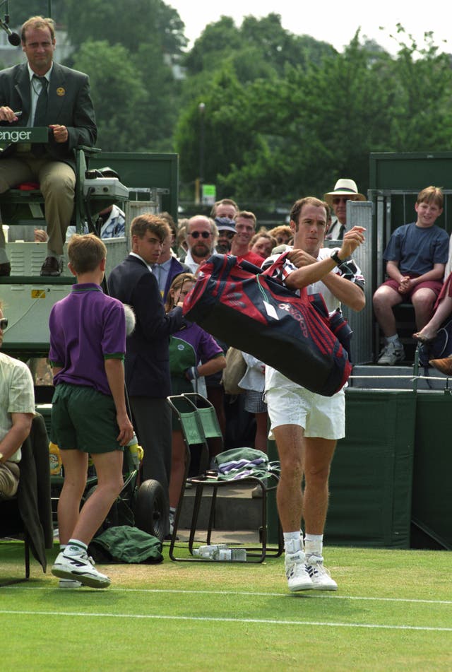 Tarango storms off court and out of Wimbledon in 1995