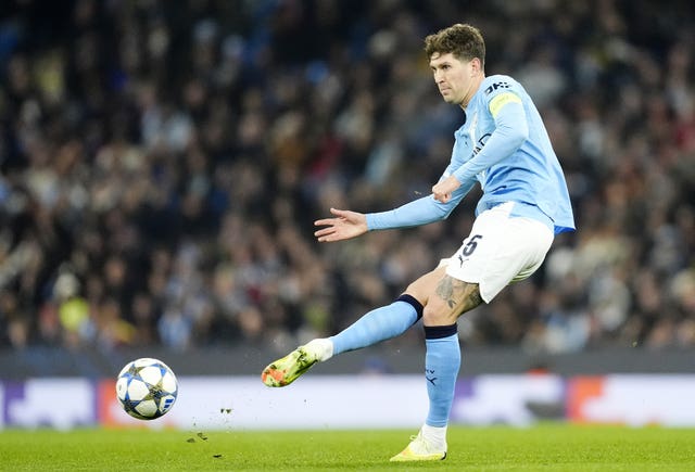 Manchester City&rsquo;s John Stones in action