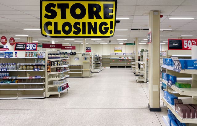 Wilko store interior