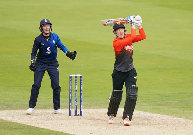 Georgia Adams has moved down the Southern Vipers' batting order (Adam Davy/PA)