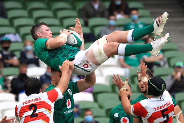 Peter O'Mahony has been released from Ireland's squad after starting the win over Japan