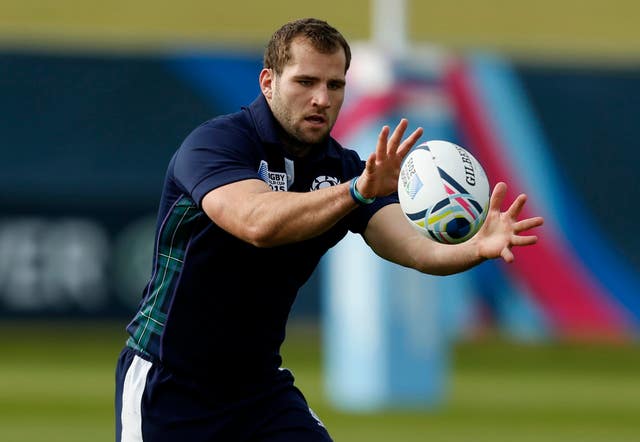 Fraser Brown played in the back row against the Pumas