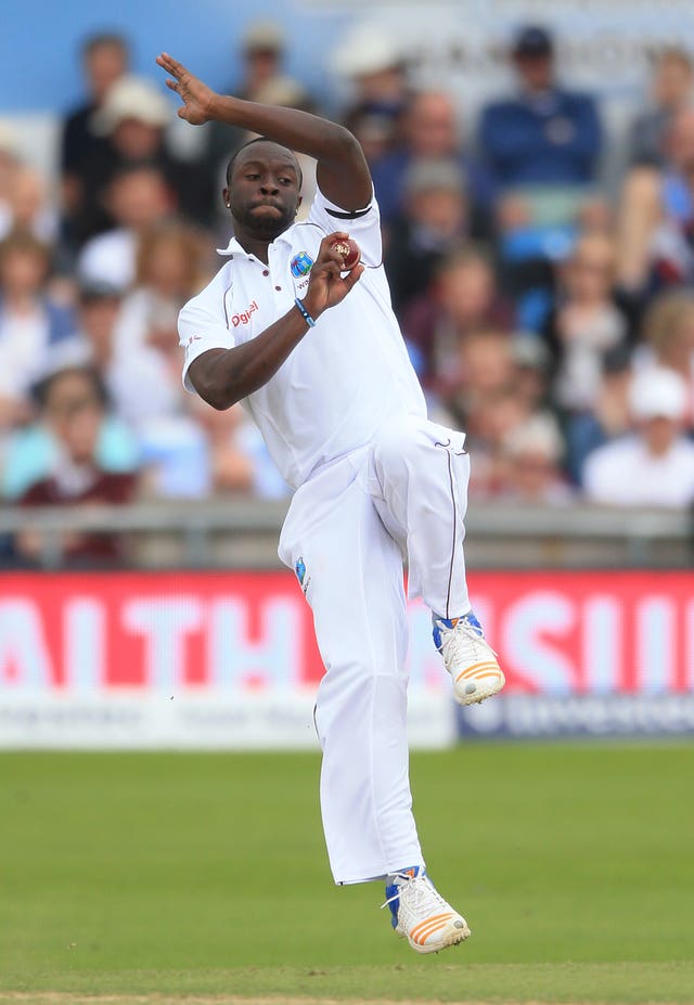 Kemar Roach in action