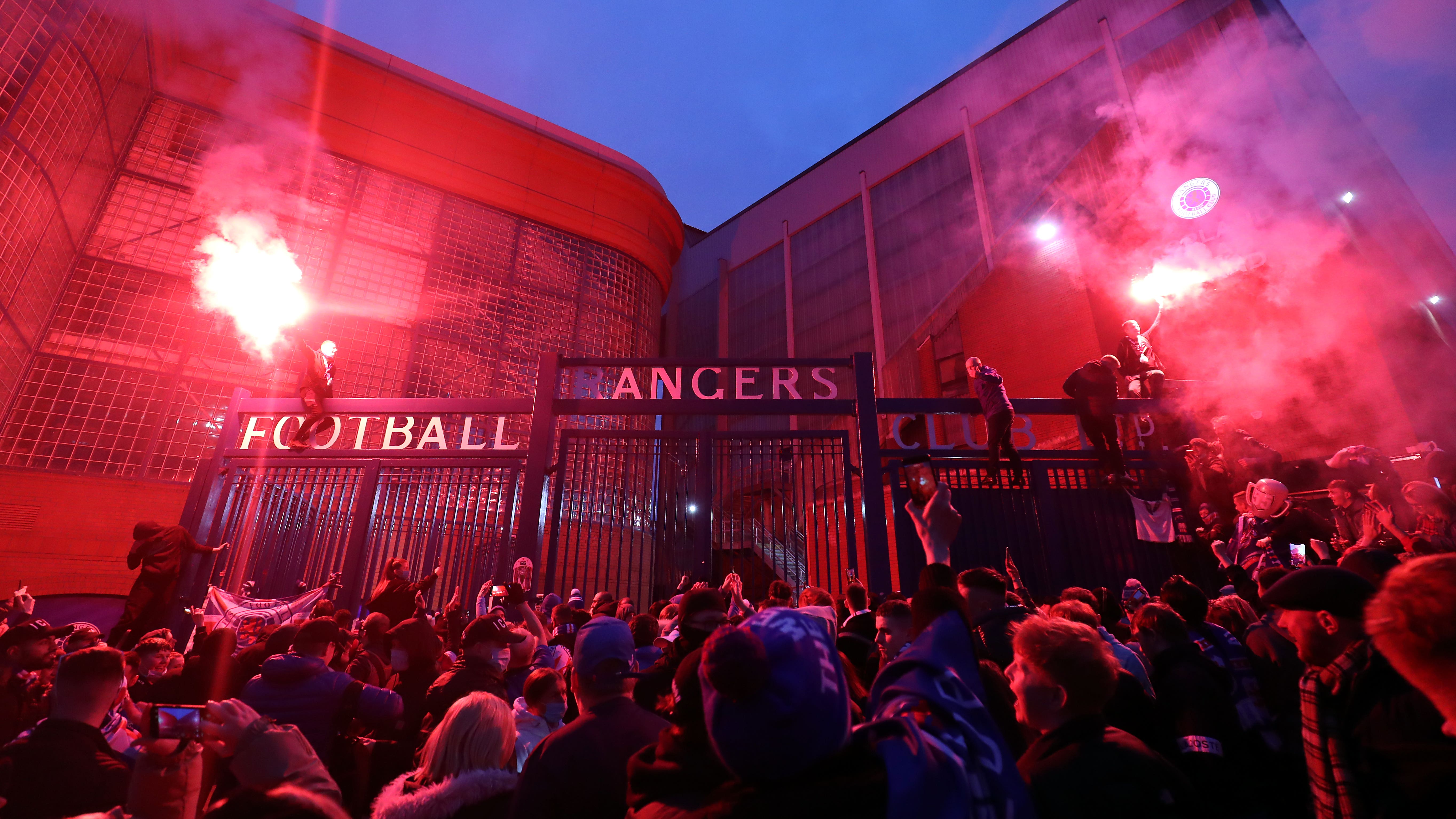 Steven Gerrard understands Ibrox fan celebrations with Rangers on brink