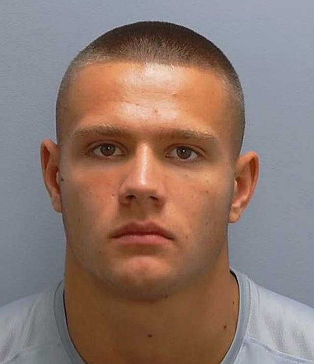 Police mugshot of  Joe Howell