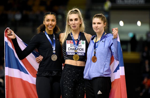 (left to right) Morgan Lake, Bethan Partridge and Nikki Manson