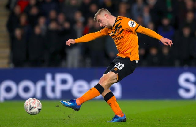 Jarrod Bowen in action for Hull
