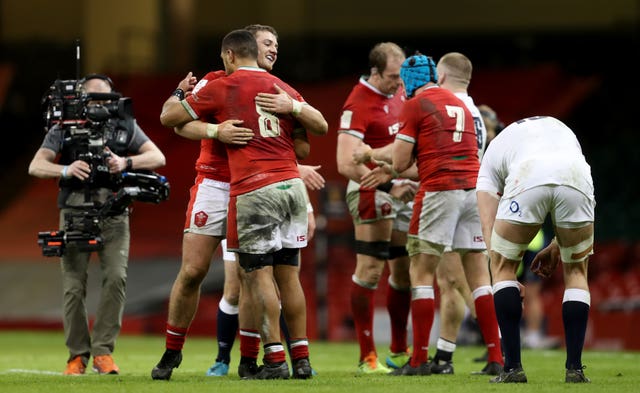 Wales were emphatic winners over England in round three
