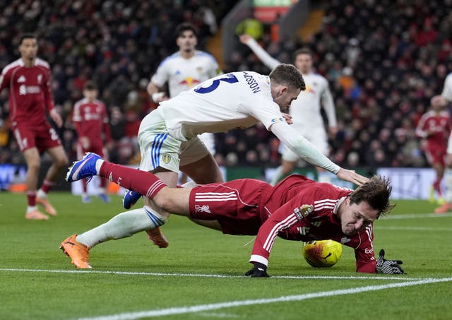 Liverpool v Leeds United – Premier League – Anfield