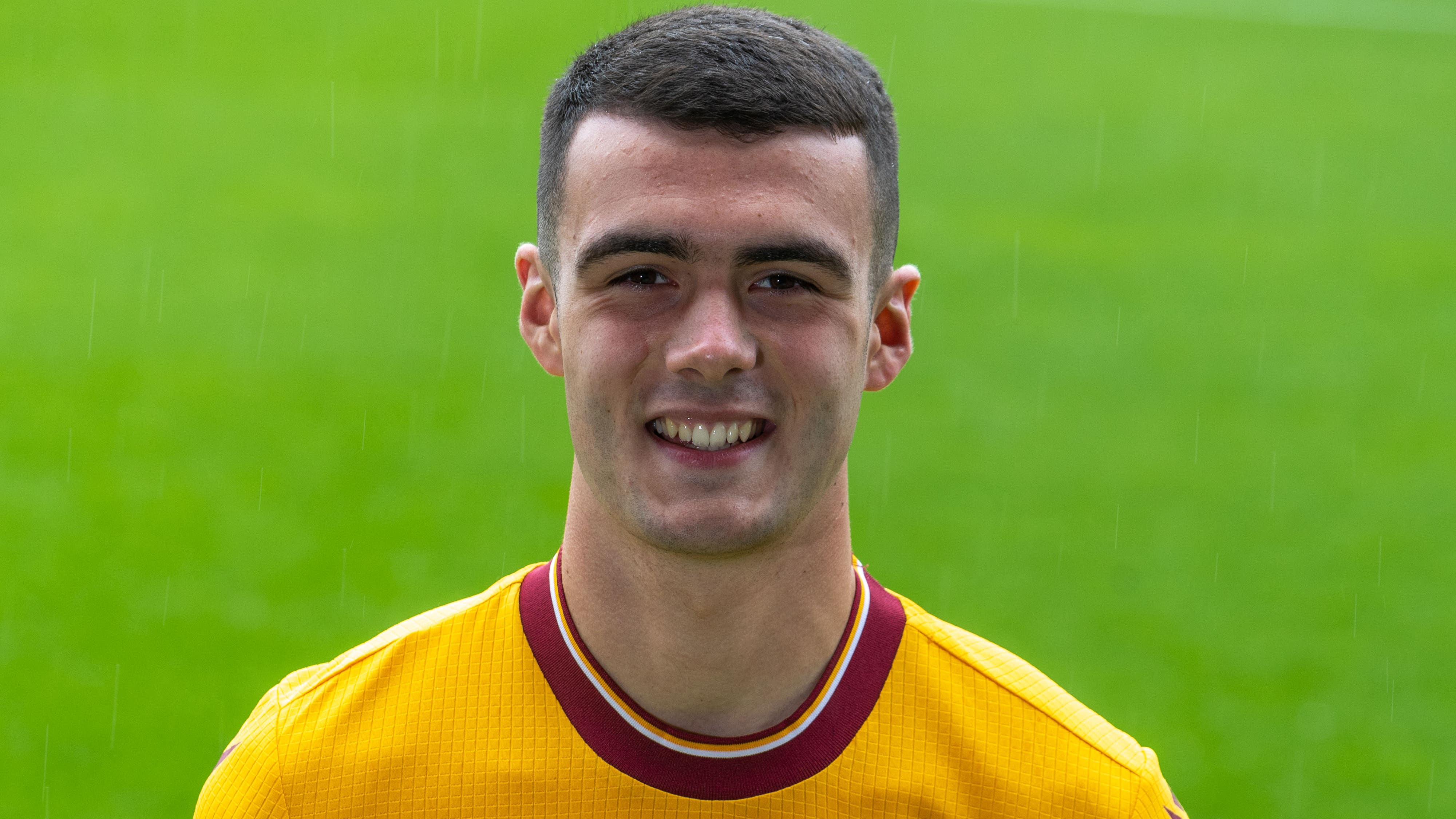 Lennon Miller scored twice for Motherwell (Jeff Holmes/PA)