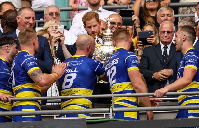 St Helens v Warrington Wolves – Coral Challenge Cup – Final – Wembley Stadium