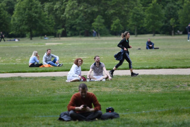 People also visited Hyde Park to exercise and relax