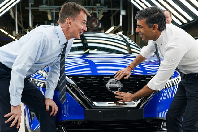 Prime Minister visit to Nissan car plant
