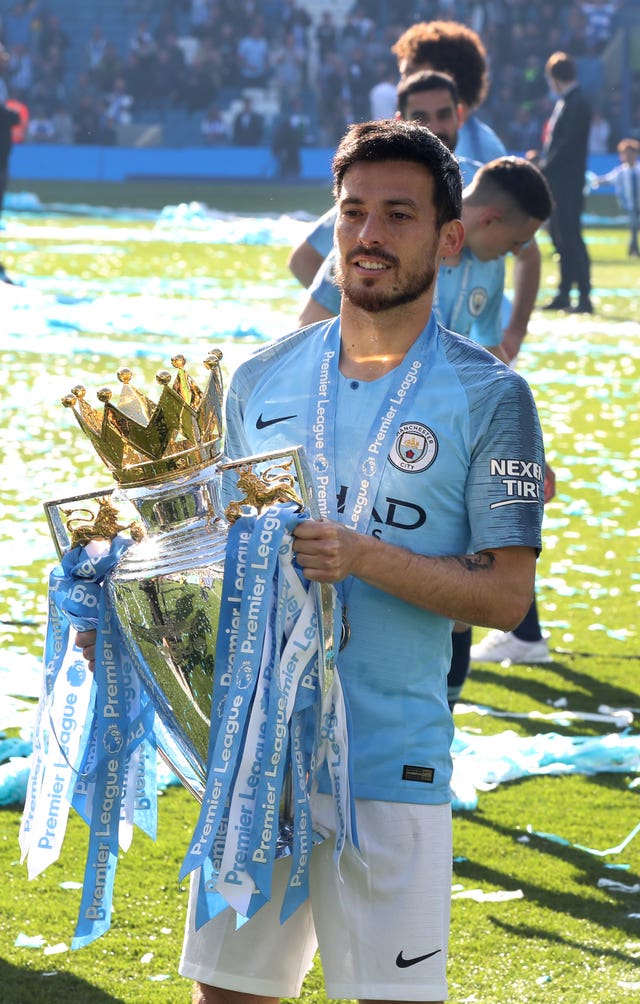 Silva has helped City win four Premier League titles