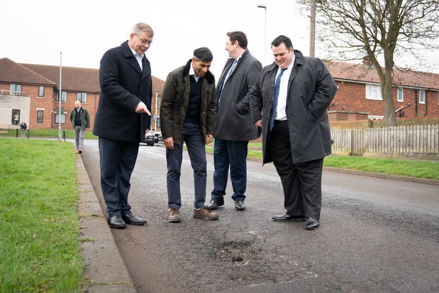 Rishi Sunak visits Darlington