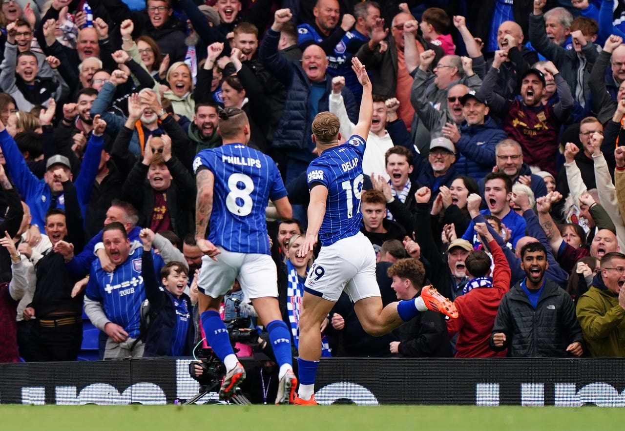 Liam Delap brace earns Ipswich draw and prevents Aston Villa going