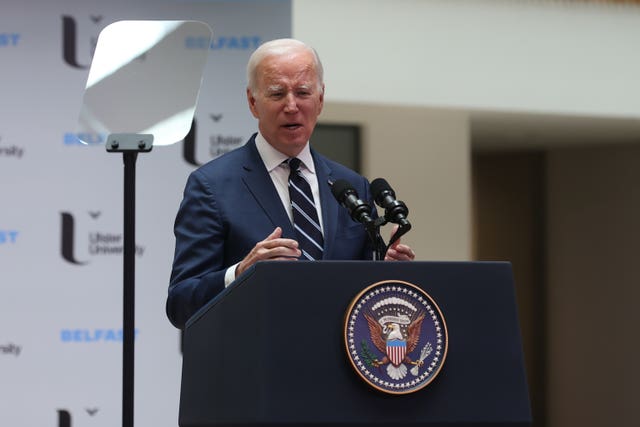 President Biden visit to the island of Ireland