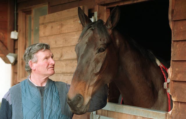 Jodami with trainer Peter Beaumont 