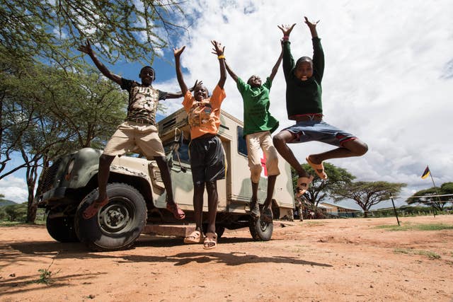 Jumping for Joy by Corporal Becky Brown RLC