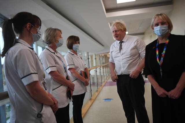 Boris Johnson visit to Northumberland