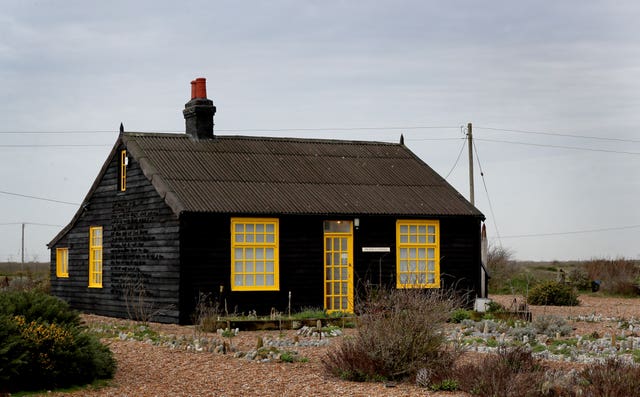 Derek Jarman’s Prospect Cottage in Dungeness, Kent
