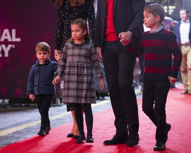 Louis, Charlotte and George at The Palladium