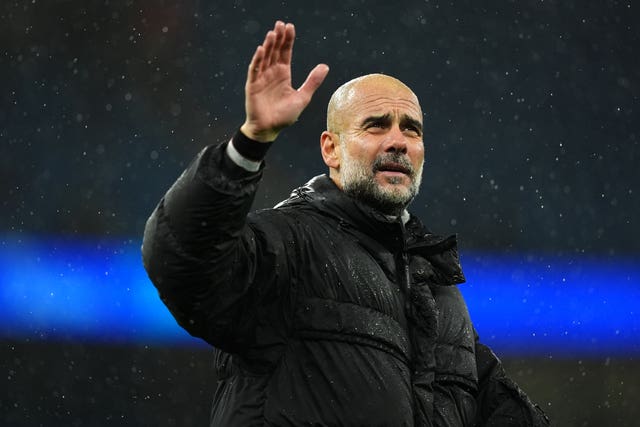 Pep Guardiola's contract at Manchester City expires at the end of next season 