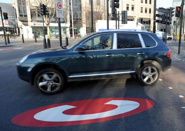 The Congestion Charge is a form of road pricing in central London (Ian Nicholson/PA)