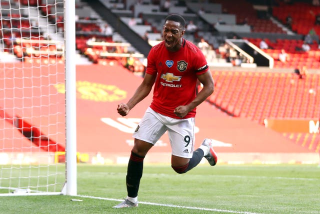 Martial scored a hat-trick against Sheffield United last week