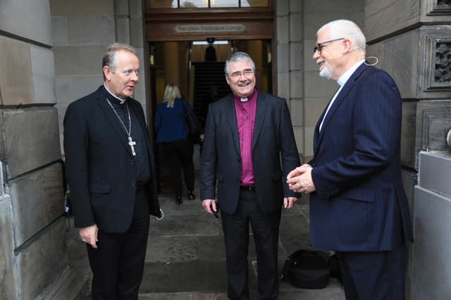 Archbishop Eamon Martin, Archbishop John McDowell and Rev David Bruce will all attend