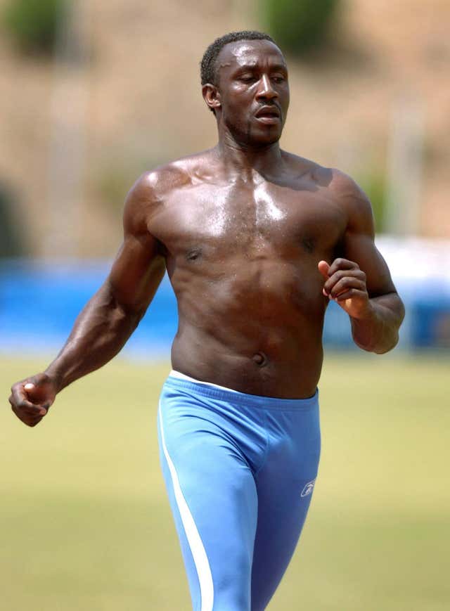 Linford Christie TeamGB Olympic Holding Camp