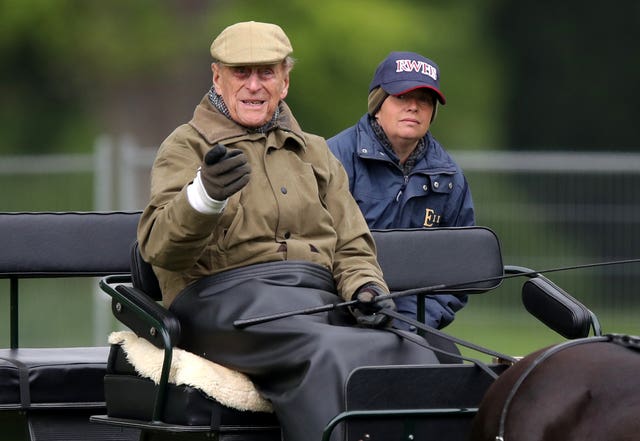 Philip at the Royal Windsor Horse Show