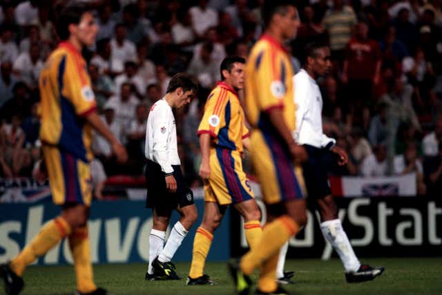 Soccer – Euro 2000 – Group A – England v Romania 