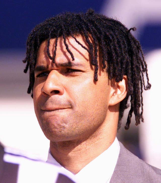 Dejection for Newcastle manager Ruud Gullit after he watches Manchester United’s Paul Scholes score the second goal in the 1999 FA Cup final at Wembley