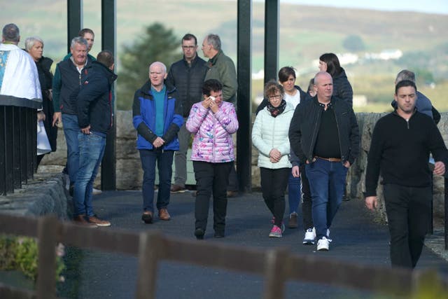 Explosion at Donegal service station