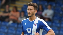 Ollie Banks scored Chesterfield’s second goal (Rui Vieira/PA)