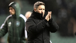 Lee Johnson was scathing of his Hibernian players (Malcolm Mackenzie/PA)