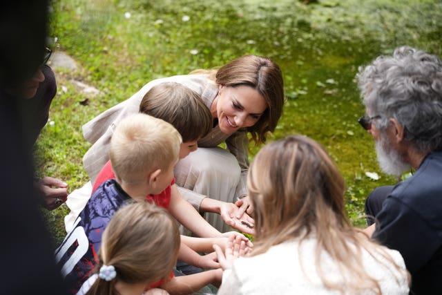 Kate visits nursery school in Italy to learn about teaching methods ...