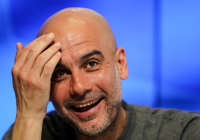 Manchester City manager Pep Guardiola