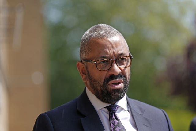 Shadow home secretary James Cleverly