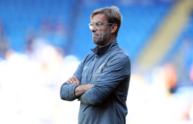 Liverpool manager Jurgen Klopp watched his side hold on