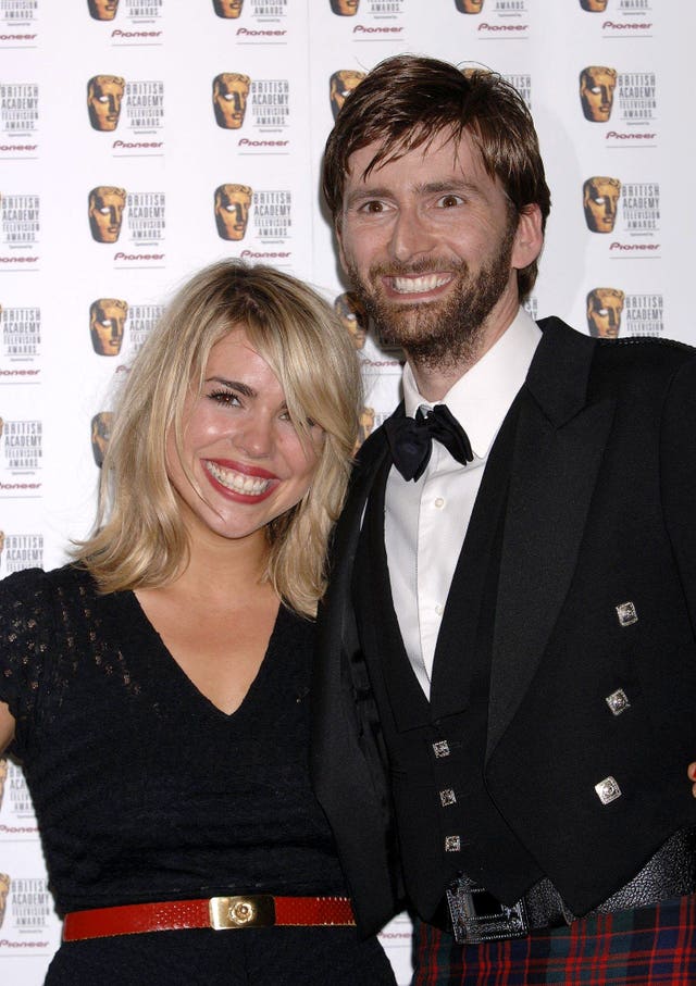 Billie Piper and David Tennant