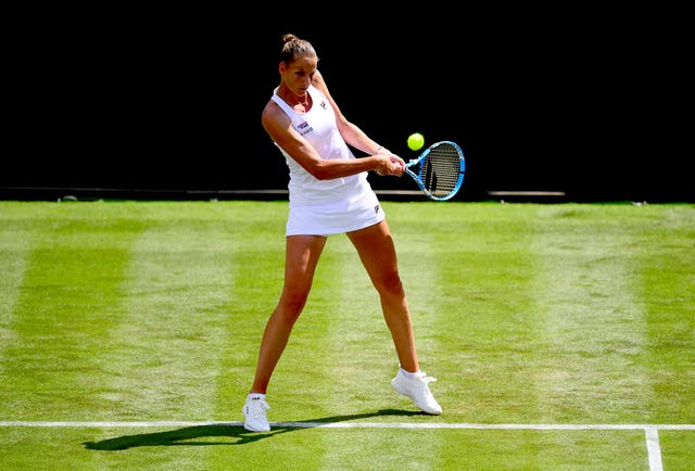 Karolina Pliskova reached the second round