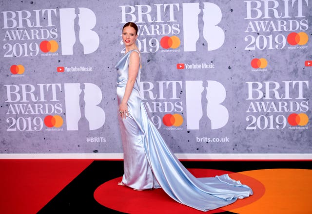 Jess Glynne at the Brits