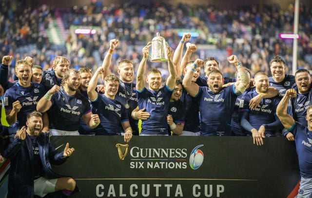 Scotland lift the Calcutta Cup 