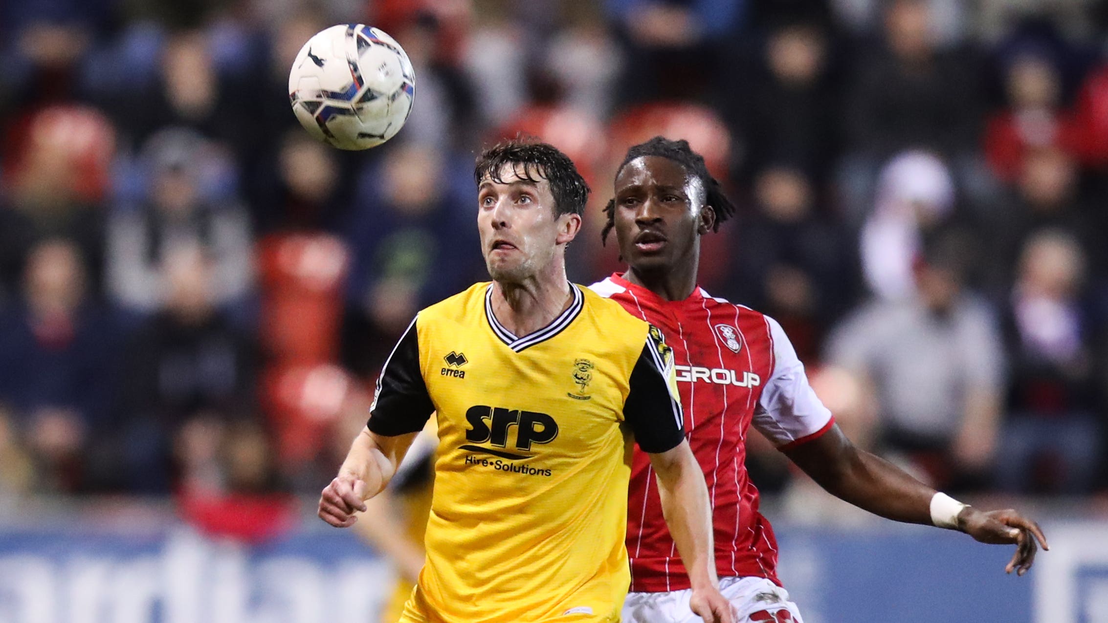 Joe Walsh scored his first Lincoln goal (Isaac Parkin/PA)